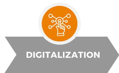 Grey Simple Modern Arrow Step Infographic Chart Graph (1)